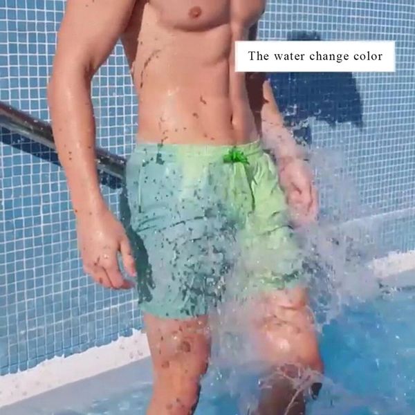 men's shorts fashion color changing beach swimming trunks warm outdoor sports fitness, White;black
men's shorts fashion color changing beach swimming trunks warm outdoor sports fitness, White;black