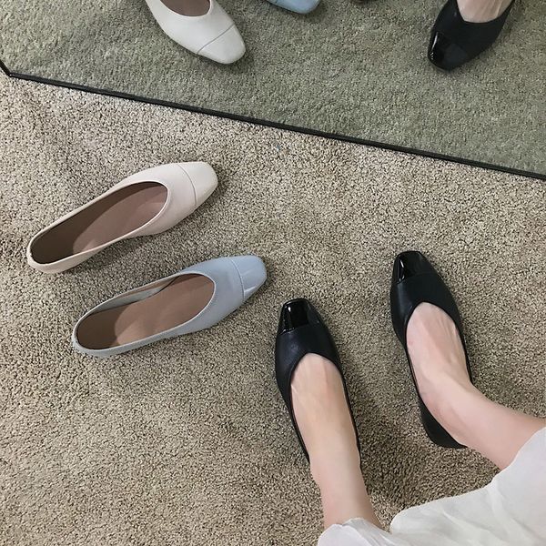 shoes woman flats elegant square toe slip-on women's moccasins shallow mouth casual female sneakers all-match soft modis dress, Black
shoes woman flats elegant square toe slip-on women's moccasins shallow mouth casual female sneakers all-match soft modis dress, Black