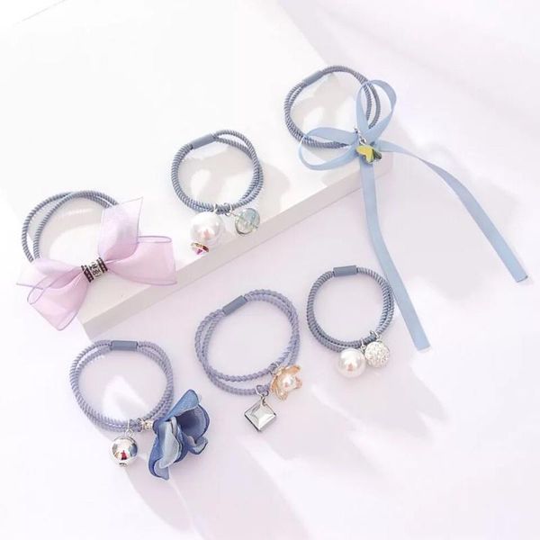 hair accessories 6pcs / set of elastic hairband children girl pearl sweet ponytail rope gift, Slivery;white
hair accessories 6pcs / set of elastic hairband children girl pearl sweet ponytail rope gift, Slivery;white