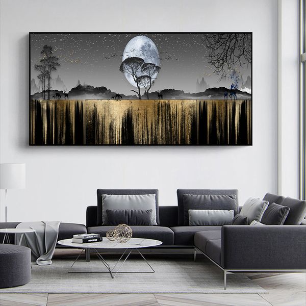 modern black abstract landscape art posters and prints pictures painting wall art for living room home decor (no frame
modern black abstract landscape art posters and prints pictures painting wall art for living room home decor (no frame