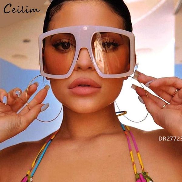 2020 design big frame oversized sunglasses women large flat sun glasses trendy square gradient shadesdr27723, White;black
2020 design big frame oversized sunglasses women large flat sun glasses trendy square gradient shadesdr27723, White;black