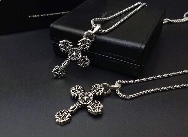 popular fashion brand cross designer necklace sweater chain for lady design man and women party wedding lovers gift luxury hip hop jewelry, Silver
popular fashion brand cross designer necklace sweater chain for lady design man and women party wedding lovers gift luxury hip hop jewelry, Silver
