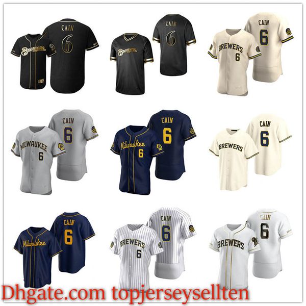 milwaukee brewers men women youth 6 lorenzo cain authentic 2020 road baseball jersey, Black
milwaukee brewers men women youth 6 lorenzo cain authentic 2020 road baseball jersey, Black