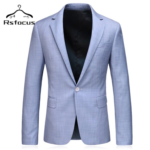 men's suits & blazers rsfocus light blue blazer for men korean fashion clothing male jacket slim fit formal business 5xl xz006, White;black
men's suits & blazers rsfocus light blue blazer for men korean fashion clothing male jacket slim fit formal business 5xl xz006, White;black