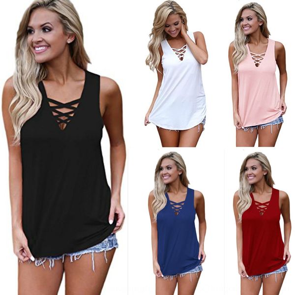 new large size solid color women's cross v-neck sleeveless lace t-shirt lace loose women's t-shirt, Camo
new large size solid color women's cross v-neck sleeveless lace t-shirt lace loose women's t-shirt, Camo