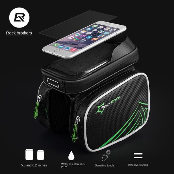 rockbros bicycle saddle bicycle mountain bike front beam touch screen mobile phone tube bag riding zh009-52 saddle bag
rockbros bicycle saddle bicycle mountain bike front beam touch screen mobile phone tube bag riding zh009-52 saddle bag