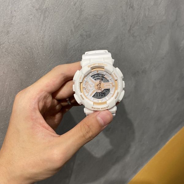 w9wwz ins waterproof electronic sports watch female student korean style simple fashion dual display watch hipster versatile middle school s, Blue
w9wwz ins waterproof electronic sports watch female student korean style simple fashion dual display watch hipster versatile middle school s, Blue