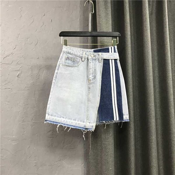 skirts fashion stripe patchwork denim short skirt women summer high waist a-line jeans female casual loose plus size mini, Black
skirts fashion stripe patchwork denim short skirt women summer high waist a-line jeans female casual loose plus size mini, Black