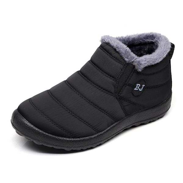 hkxn 2020 waterproof women winter shoes large size couple snow boots warm inside antiskid bottom keep warm mother casual boots, Black
hkxn 2020 waterproof women winter shoes large size couple snow boots warm inside antiskid bottom keep warm mother casual boots, Black