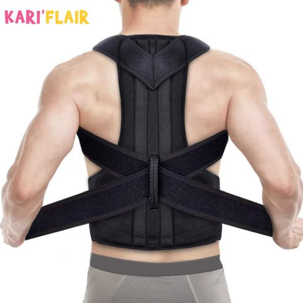 adjustable back posture corrector back trainer posture brace clavicle support sslouching and hunching unisex, Black;blue
adjustable back posture corrector back trainer posture brace clavicle support sslouching and hunching unisex, Black;blue
