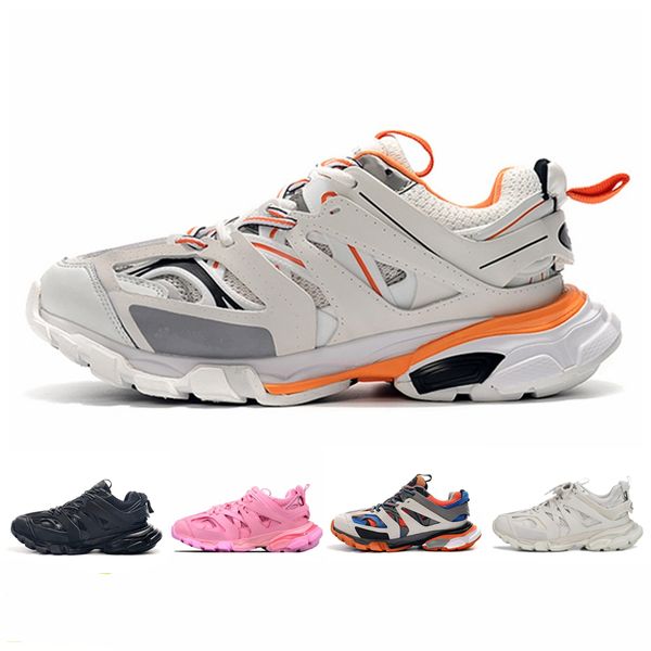 new track 3.0 tess s paris triple s sneakers triple black pink gomma grey mens trainers women baskets dad shoes size 36-45, White;red
new track 3.0 tess s paris triple s sneakers triple black pink gomma grey mens trainers women baskets dad shoes size 36-45, White;red