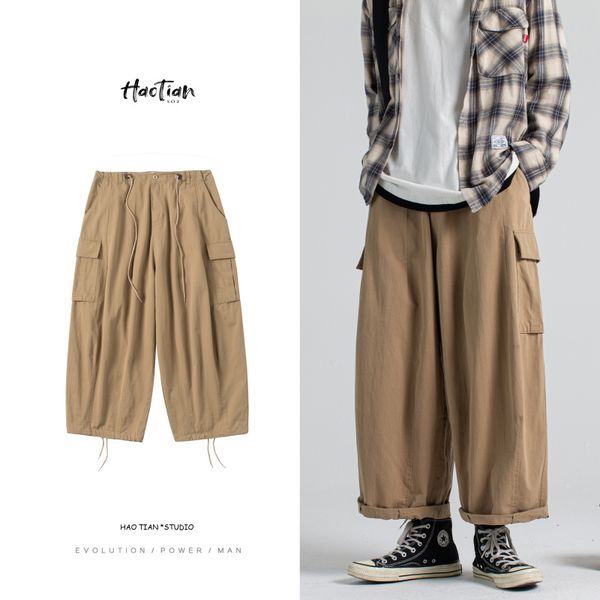 fashion cargo pants men kpop korean style clothes ulzzang cotton wide leg pants 2020 streetwear men clothing army male, Black
fashion cargo pants men kpop korean style clothes ulzzang cotton wide leg pants 2020 streetwear men clothing army male, Black