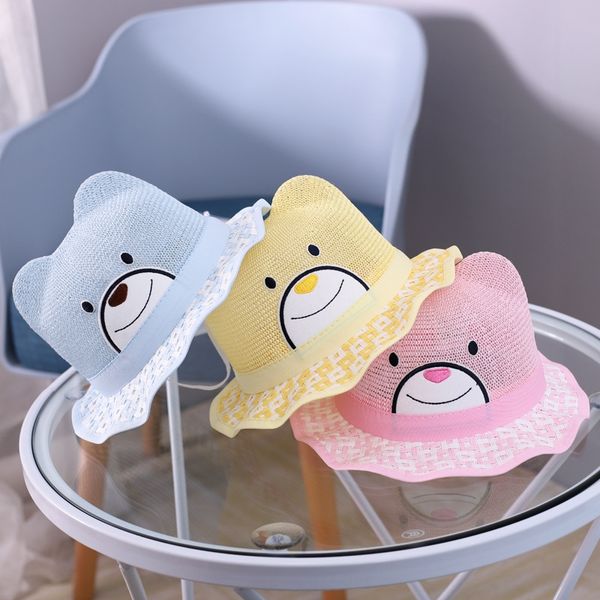 smiling face basin children's baby sunscreen straw straw hat cartoon baby sun hat mz9028, Blue;gray
smiling face basin children's baby sunscreen straw straw hat cartoon baby sun hat mz9028, Blue;gray