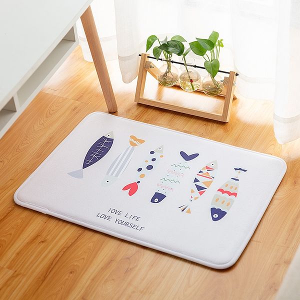 4060 flannel printed creative cartoon pattern floor floor mat thickened bathroom anti-skid door mat
4060 flannel printed creative cartoon pattern floor floor mat thickened bathroom anti-skid door mat