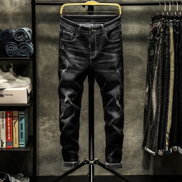 spring men's loose casual pants and and jeans elastic business straight jeans middle-aged men's casual long pants summer, Blue
spring men's loose casual pants and and jeans elastic business straight jeans middle-aged men's casual long pants summer, Blue