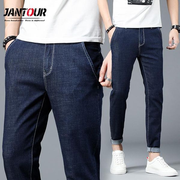 jeans men's blue cotton slim jeans men's business stretch casual classic trousers denim pants szie 28-38 2019 new fashion
jeans men's blue cotton slim jeans men's business stretch casual classic trousers denim pants szie 28-38 2019 new fashion