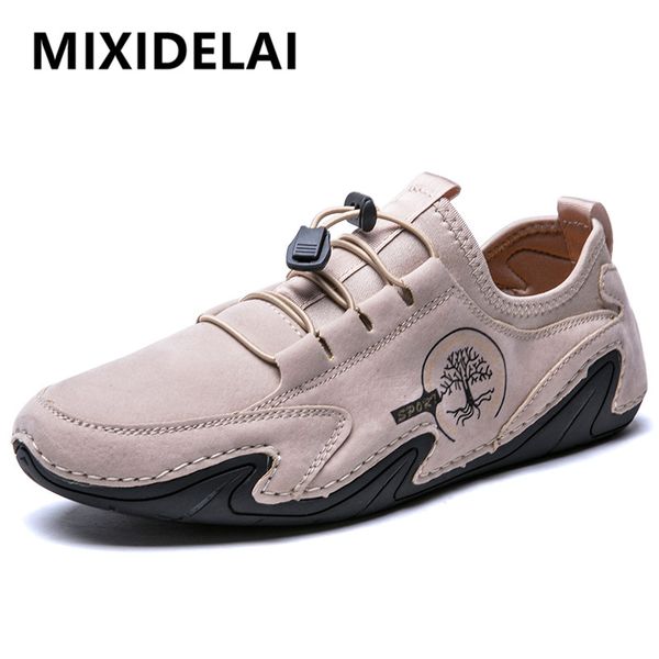 new genuine leather men's shoes comfortable men loafers outdoor fashion casual shoes lace-up soft driving men flats 38-48, Black
new genuine leather men's shoes comfortable men loafers outdoor fashion casual shoes lace-up soft driving men flats 38-48, Black