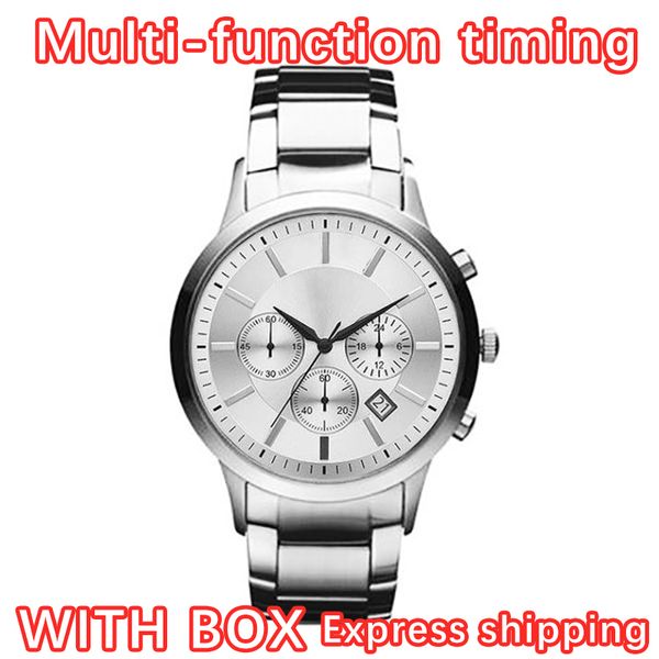 r selling brand men's quartz watch and stainless steel strap chronograph business watch, automatic date men's watch, Slivery;brown
r selling brand men's quartz watch and stainless steel strap chronograph business watch, automatic date men's watch, Slivery;brown