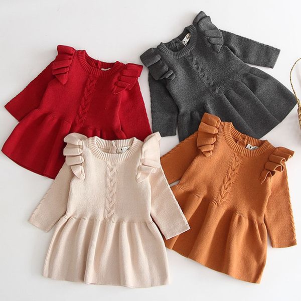 baby girl knit dress new autumn winter fashion baby toddlers sweater kids ruffled long sleeve warm sweater infant dress, Red;yellow
baby girl knit dress new autumn winter fashion baby toddlers sweater kids ruffled long sleeve warm sweater infant dress, Red;yellow