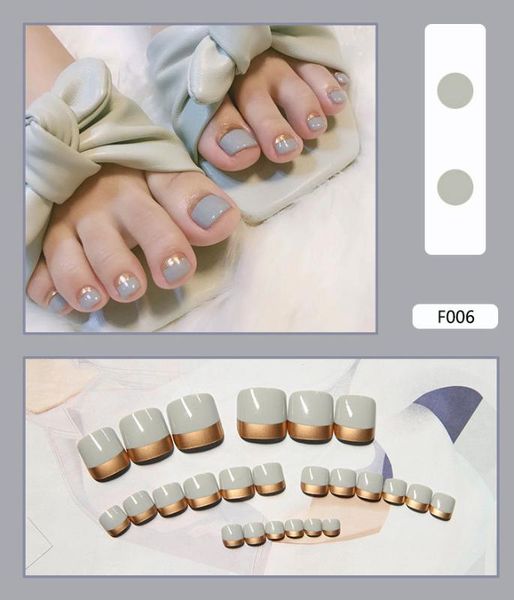 false nails 24pcs foot toenail tips set french full cover fake toe nail stickers patches diy manicure decoration, Red;gold
false nails 24pcs foot toenail tips set french full cover fake toe nail stickers patches diy manicure decoration, Red;gold