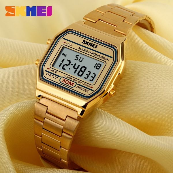 shikemei outdoor sports electronic outdoor sports electronic men's watch steel belt fashion men's watch waterproof calendar, Blue
shikemei outdoor sports electronic outdoor sports electronic men's watch steel belt fashion men's watch waterproof calendar, Blue