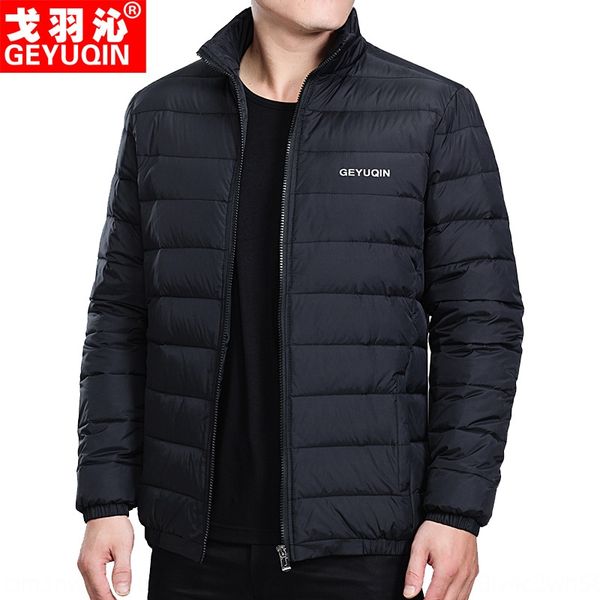 winter clothes men's warm stand collar down jacket short new thin down jacket large size middle-aged warm coat dad clothes, Black
winter clothes men's warm stand collar down jacket short new thin down jacket large size middle-aged warm coat dad clothes, Black