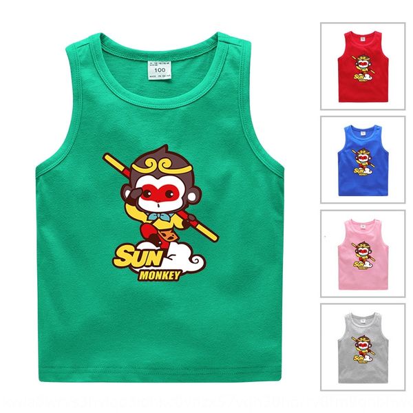2020 cotton children's boys and girls solid color base thin breathable undershirt cartoon vest vest vest, Blue
2020 cotton children's boys and girls solid color base thin breathable undershirt cartoon vest vest vest, Blue