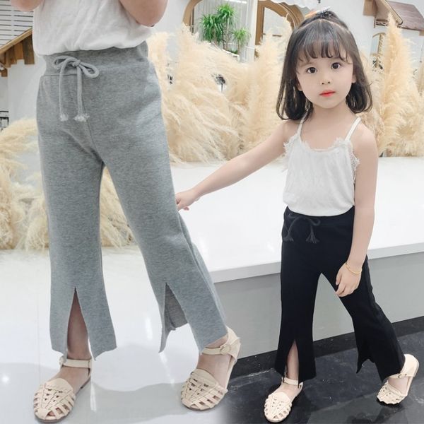 2xnyg summer girls' korean style girls' internet celebrity cotton split thin horn trumpet trumpet pants children's casual pan, Blue
2xnyg summer girls' korean style girls' internet celebrity cotton split thin horn trumpet trumpet pants children's casual pan, Blue