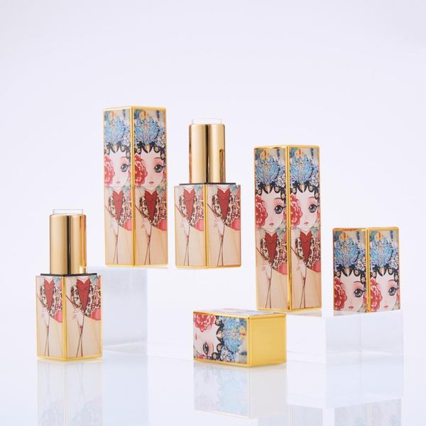 dhl magnetic buckle lipstick tube empty tube 3d relief printing chinese style beijing opera high-end lipstick square shell
dhl magnetic buckle lipstick tube empty tube 3d relief printing chinese style beijing opera high-end lipstick square shell