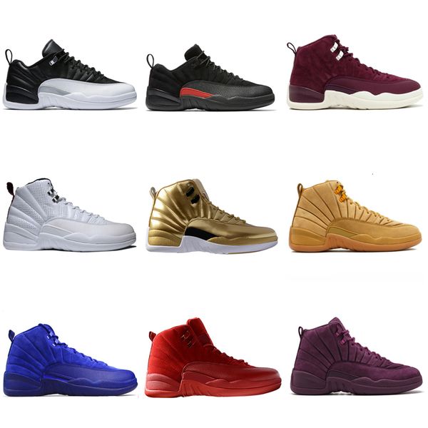 12 12s men basketball shoes wheat dark grey bordeaux flu game the master taxi playoffs french blue barons trainers sports sneakers, Black
12 12s men basketball shoes wheat dark grey bordeaux flu game the master taxi playoffs french blue barons trainers sports sneakers, Black