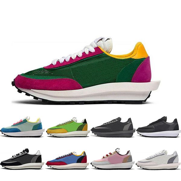 new men women sacai x ldv waffle daybreak blazer dunk varsity grey blue black white green ldwaffle green pink running shoes sports sneakers, White;red
new men women sacai x ldv waffle daybreak blazer dunk varsity grey blue black white green ldwaffle green pink running shoes sports sneakers, White;red