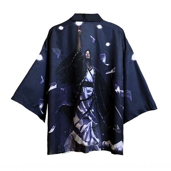 2020 new men's and women's couple's printed cropped sleeve cape coat shawl kimono kimono gown coat, Tan;black
2020 new men's and women's couple's printed cropped sleeve cape coat shawl kimono kimono gown coat, Tan;black