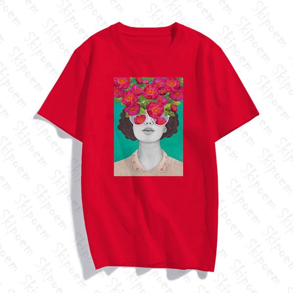 flowers cartoon girl t-shirt women pink korean style aesthetic cotton colorful short sleeve skipoem streetwear tee shirt femme, White
flowers cartoon girl t-shirt women pink korean style aesthetic cotton colorful short sleeve skipoem streetwear tee shirt femme, White