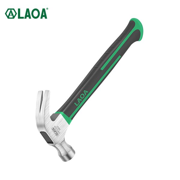 laoa claw hammer 16oz fiberglass handle for woodworking shockproof green black double colors stainless steel hammers
laoa claw hammer 16oz fiberglass handle for woodworking shockproof green black double colors stainless steel hammers