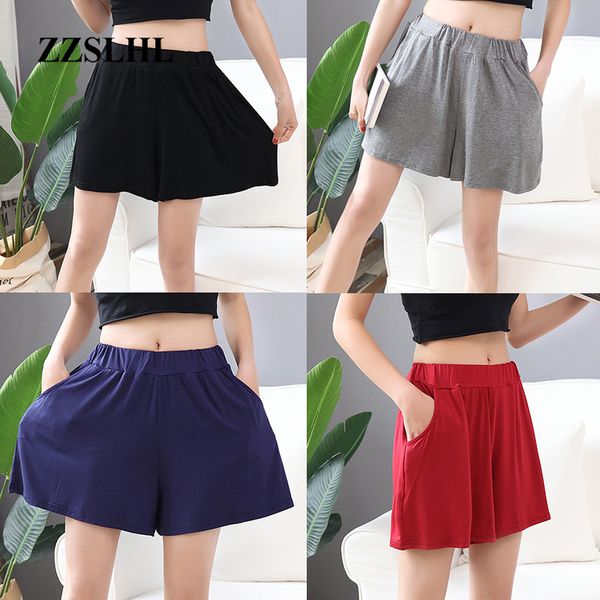 women's summer thin section cotton is not curled outside wearing loose shorts, White;black
women's summer thin section cotton is not curled outside wearing loose shorts, White;black