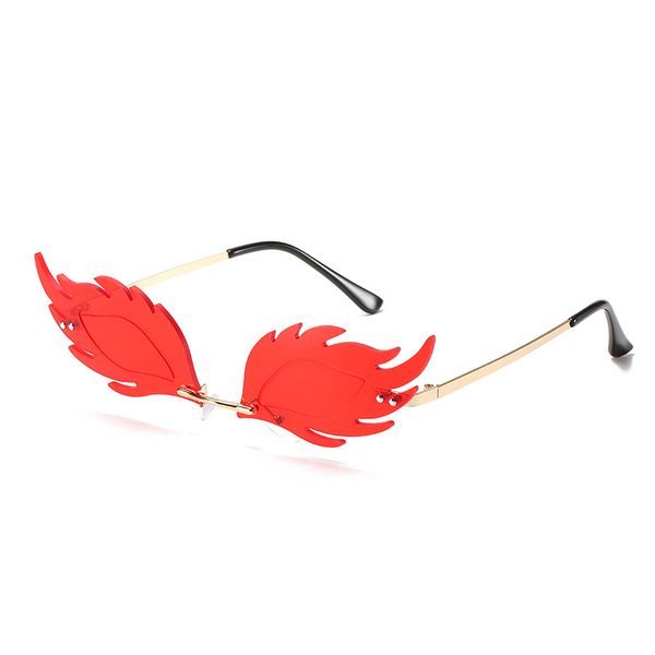 2020 new fashion fire flame sunglasses women men vintage rimless wave uv400 eyewear designer trending sunglasses, White;black
2020 new fashion fire flame sunglasses women men vintage rimless wave uv400 eyewear designer trending sunglasses, White;black
