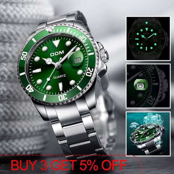 brand dom luxury mens watch 30m waterproof date clock male sports watches men quartz wrist watch relogio masculino
brand dom luxury mens watch 30m waterproof date clock male sports watches men quartz wrist watch relogio masculino