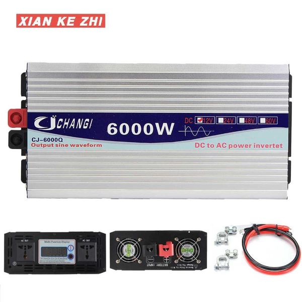car inverter pure sine wave 12v dc 12v to ac 220v intelligent voltage transformer 3000/4000/5000/6000w solar power inverter
car inverter pure sine wave 12v dc 12v to ac 220v intelligent voltage transformer 3000/4000/5000/6000w solar power inverter