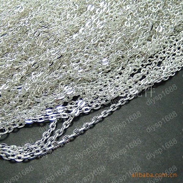 2mm wide flat silk cross accessories accessories 100 m/piece accessory accessory chain chain b26730, Silver 
2mm wide flat silk cross accessories accessories 100 m/piece accessory accessory chain chain b26730, Silver