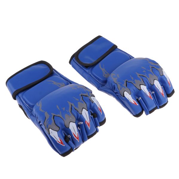 half finger boxing gloves mma ufc sparring grappling fight punch ultimate mitts boxing fighting punch bag fingerless mitts, Black;green 
half finger boxing gloves mma ufc sparring grappling fight punch ultimate mitts boxing fighting punch bag fingerless mitts, Black;green