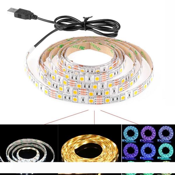 50cm 1m 2m usb led strip light 5v 5050 3528 smd ip65 waterproof rgb warm cool white flexible tv background lighting strip christmas light
50cm 1m 2m usb led strip light 5v 5050 3528 smd ip65 waterproof rgb warm cool white flexible tv background lighting strip christmas light