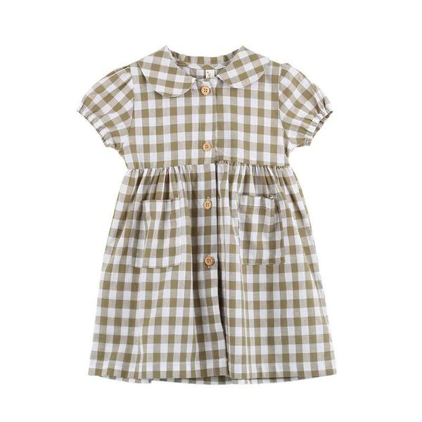 children's dress children's plaid dress 2020 summer models small and medium-sized girls baby cotton doll collar, Red;yellow
children's dress children's plaid dress 2020 summer models small and medium-sized girls baby cotton doll collar, Red;yellow