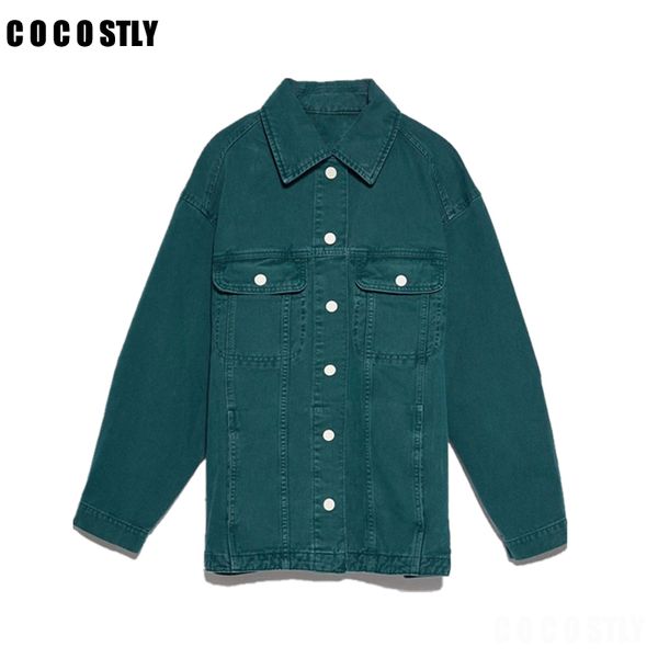 autumn denim jacket women long sleeve oversized jeans jackets chaqueta mujer 2020 boyfriend woman jacket button coat streetwear, Black;brown
autumn denim jacket women long sleeve oversized jeans jackets chaqueta mujer 2020 boyfriend woman jacket button coat streetwear, Black;brown