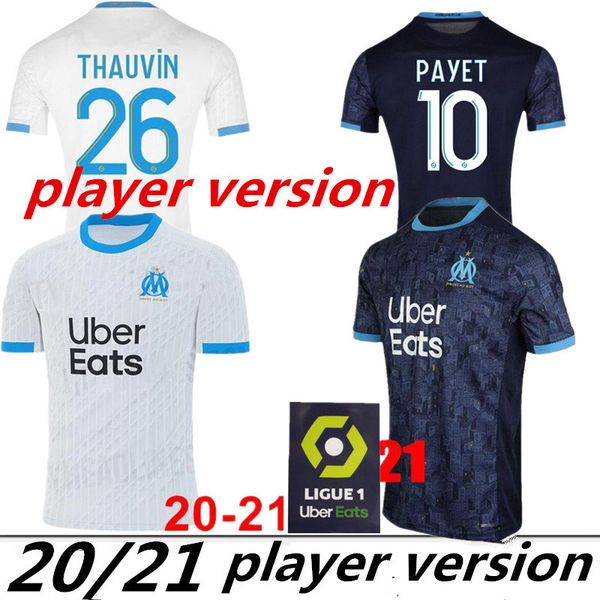 player version om olympique de marseille soccer jersey 2020 2021 marseille maillot de foot benedetto payet gustavo 20 21 thauvin shirts, Black;yellow
player version om olympique de marseille soccer jersey 2020 2021 marseille maillot de foot benedetto payet gustavo 20 21 thauvin shirts, Black;yellow