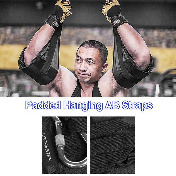 accessories 1pair padded hanging ab straps abdominal muscle belt training horizontal cantilever band pull sit ups chin-up bar for fitness
accessories 1pair padded hanging ab straps abdominal muscle belt training horizontal cantilever band pull sit ups chin-up bar for fitness