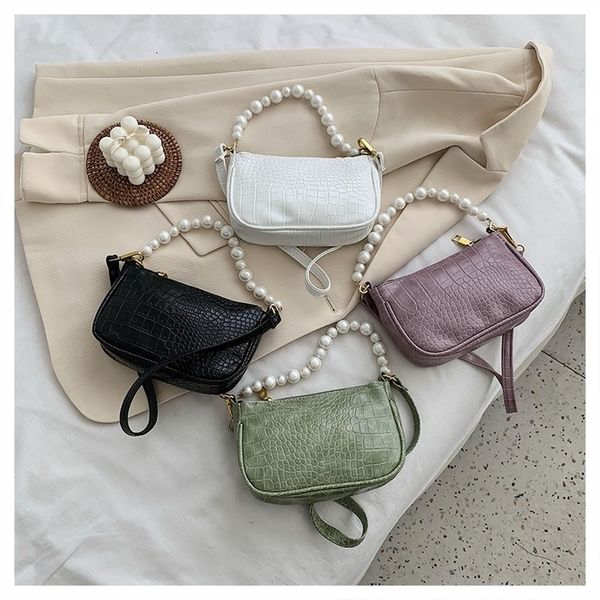 vintage pearl strap pu leather bags for women 2020 new design underarm baguette shoulder messenger bags solid purse and handbags
vintage pearl strap pu leather bags for women 2020 new design underarm baguette shoulder messenger bags solid purse and handbags