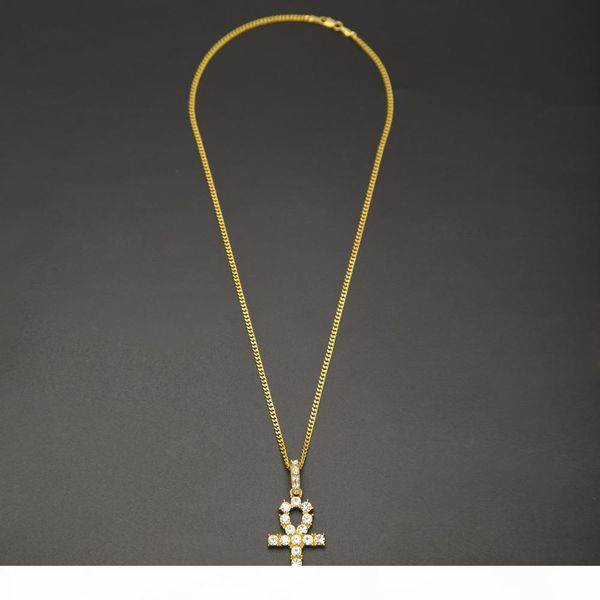 mens gold iced out crystal 1 row tennis chain or cuba chain hiphop necklace gold color cross ankh pendant necklace, Silver
mens gold iced out crystal 1 row tennis chain or cuba chain hiphop necklace gold color cross ankh pendant necklace, Silver