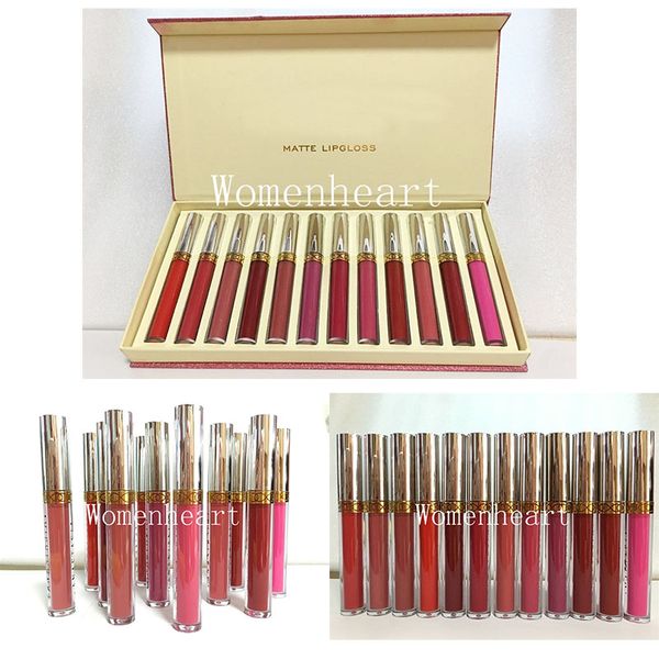 high-quality makeup professional lip gloss 12 different color suits durable waterproof moisturizing not easy to remove matte lipstick
high-quality makeup professional lip gloss 12 different color suits durable waterproof moisturizing not easy to remove matte lipstick