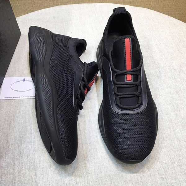 fashion classic mesh and neoprene sneakers men 's shoes sports comfortable sneakers low casual lace -up men luxury shoes scarpe da, Black
fashion classic mesh and neoprene sneakers men 's shoes sports comfortable sneakers low casual lace -up men luxury shoes scarpe da, Black