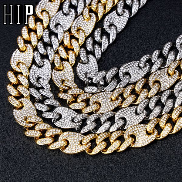 hip hop bling + iced out alloy rhinestones coffee bean miami cuban link chain necklace for men jewelry, Silver
hip hop bling + iced out alloy rhinestones coffee bean miami cuban link chain necklace for men jewelry, Silver